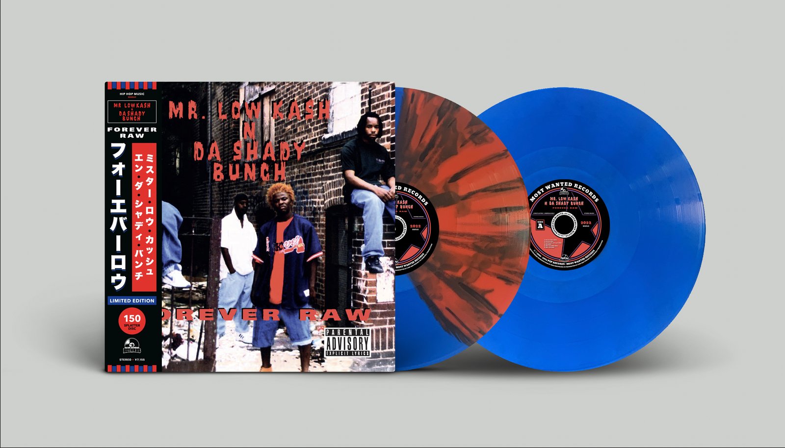 LP: MR. LOW KASH N DA SHADY BUNCH - FOREVER RAW 1996-2022 REISSUE 